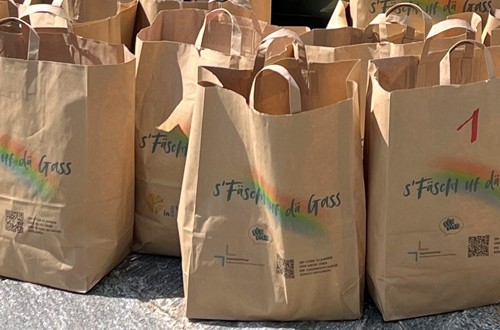 Lebensmitteltaschen für Incontro